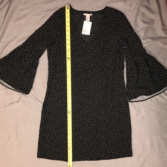 H&M Short Dress, Dotted, Sz 8, NWT! - Picture 3 of 10
